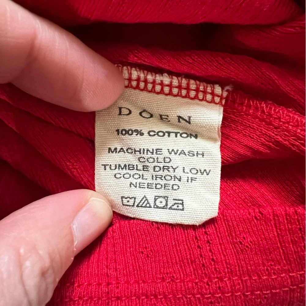 Doen Romy LS Tee - Red - Picture 6 of 6